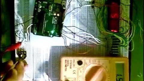 Arduino UNO as voltmeter I