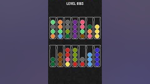 Ball Sort Puzzle Level 8183
