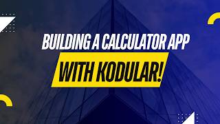 Creating a Calculator App Using Kodular | IT Project