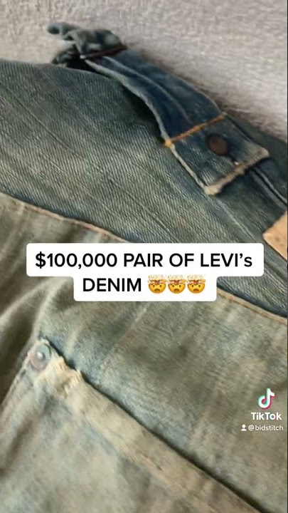 $100,000 PAIR OF LEVI’S JEANS 🤯🤯🤯
