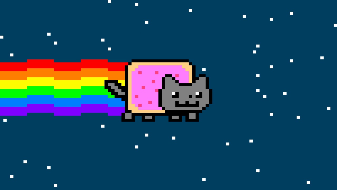 Nyan Cat 1k by Aardbei - YouTube