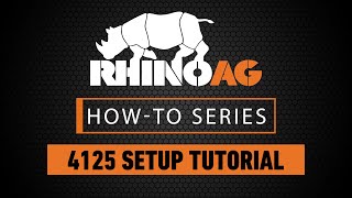 RhinoAg 4125 Set-up, Pre-Delivery, Maintenance & Leveling