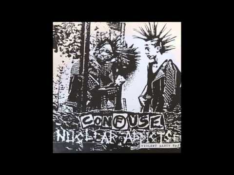 CONFUSE 1st 1984 Flexi NUCLEAR ADDICTS - YouTube