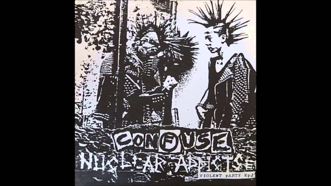 CONFUSE 1st 1984 Flexi NUCLEAR ADDICTS - YouTube