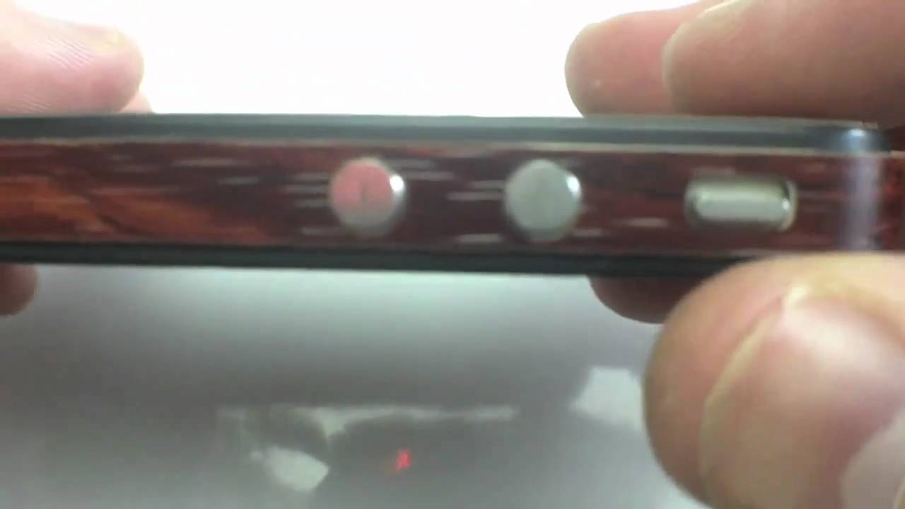 SlickWraps Mahogany iPhone 4 Skin/Wrap for iPhone 4 & iPhone 4s