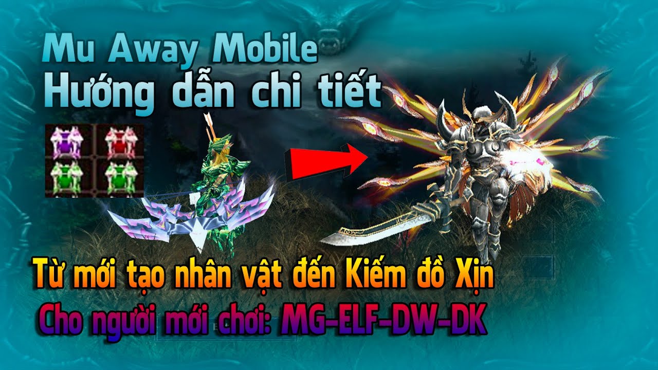 Mu Away: Hướng dẫn tất cả khi chơi game MuAwaY mới... - youtube