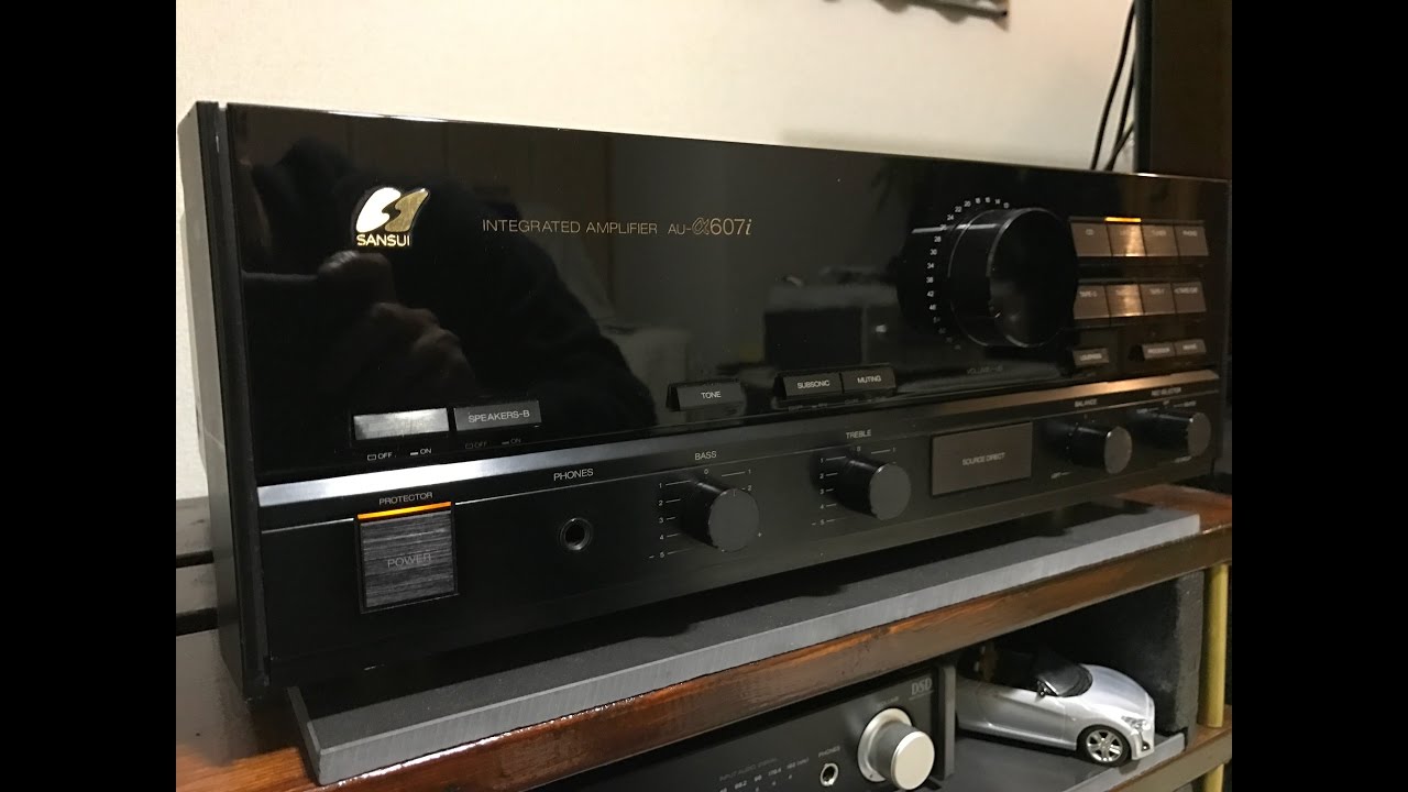 SANSUI AU-α607i 動作品 SANSUI AU-α607i プリメインアンプ 動作保証 - メルカリ