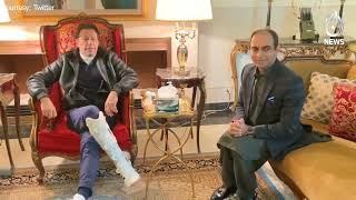 Qasim Ali Shah asks Imran Khan for party ticket | Aaj News