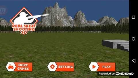 Real Skeet Shooting 3D Android Game Play