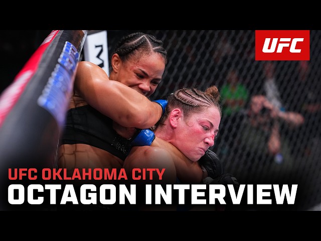 Dione Barbosa Octagon Interview | UFC Oklahoma City
