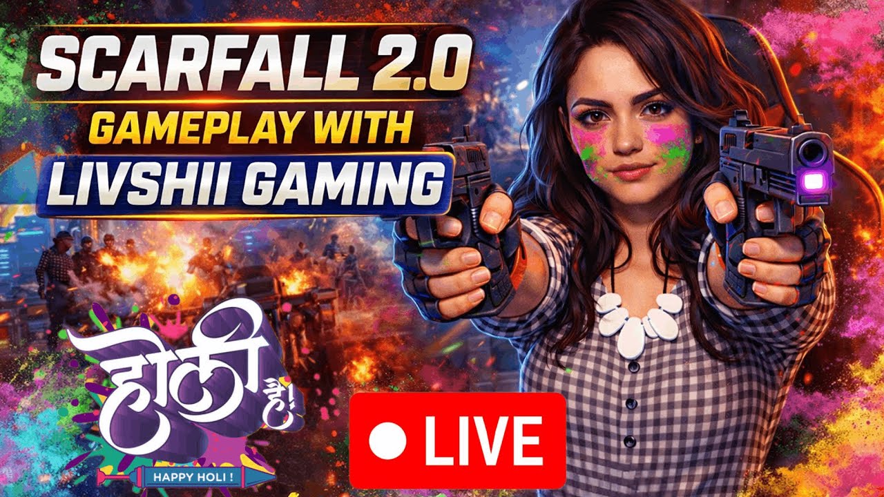 Live 🛑 Scarfall 2.0 Gameplay | Livshii Gaming 🎮 😍 #live #gameplay #scarfall