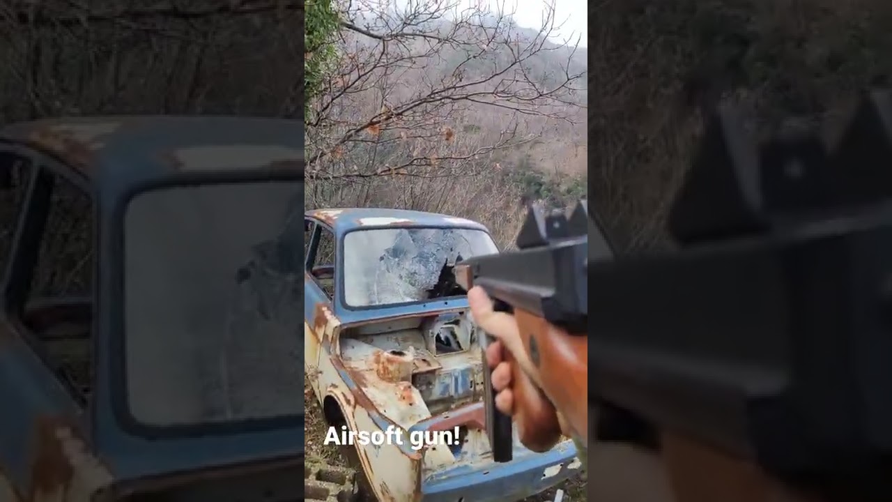 shooting through car glass