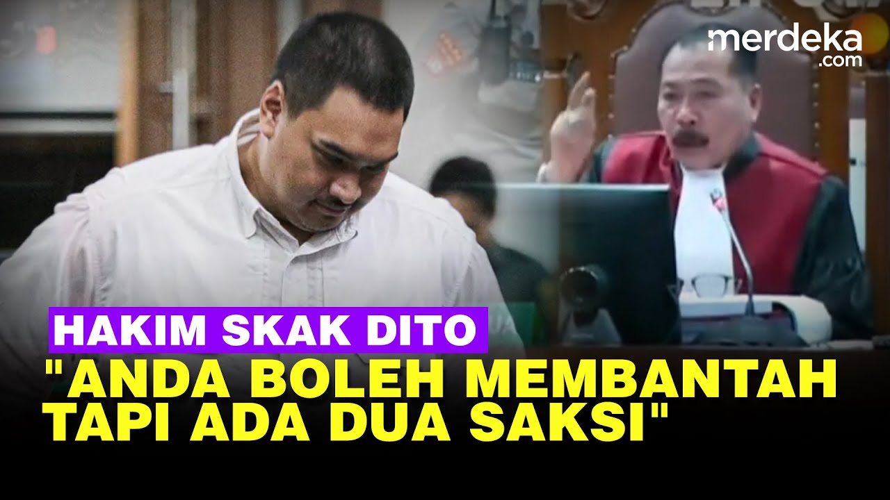 Hakim Skakmat Menpora Dito: Anda Boleh Membantah Pertemuan Tapi Ada 2 Saksi, Ingat Telah Disumpah!