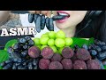 Asmr moon grapes  kyoho grapes  yangmei satisfying crunchy eating sounds no talking  sasasmr