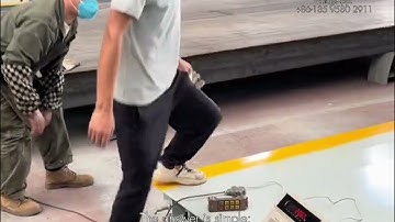 How we ensure the accuracy of our weighbridge truck scales #weighbridge #truckscale