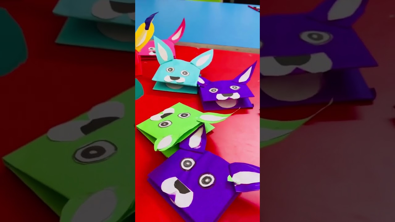 Hand puppet making time 