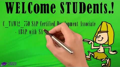 #C_TAW12_750 #SAP Certified Development Associate | #SAP ABAP 7.5 Certification Preparation Guide