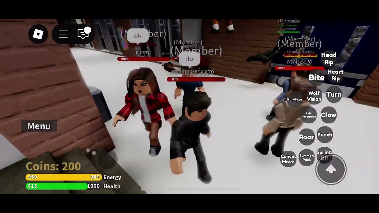 [Roblox] teen wolf [wolfs of war]🐺🩸 king of alpha pt2