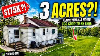 $175K for 3 ACRES?! Pennsylvania Home Feels Too Good 😳