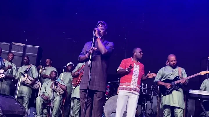 FEMI ADEBAYO AND FAITHIA BALOGUN AT K1 DE ULTIMATE NEW YEAR DANCE 2024 IKEJA