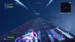 Playing Fortnite creative