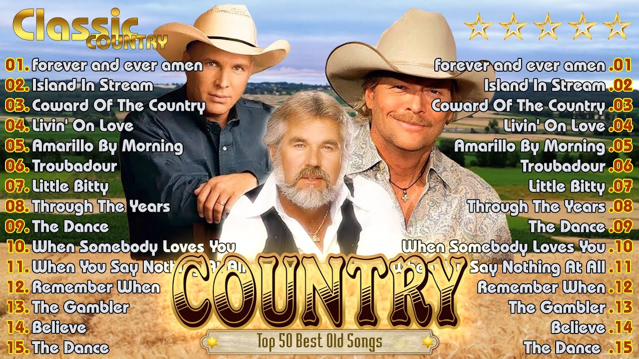 Best Classic Country Songs Of All Time ~ Top Old Country Music Playlist ...