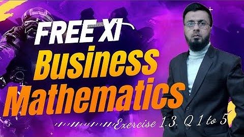 Exercise 1.3||Business Mathematics||XI COMMERCE||Q 1 to 5||Direct Proportion||By Sir Umair