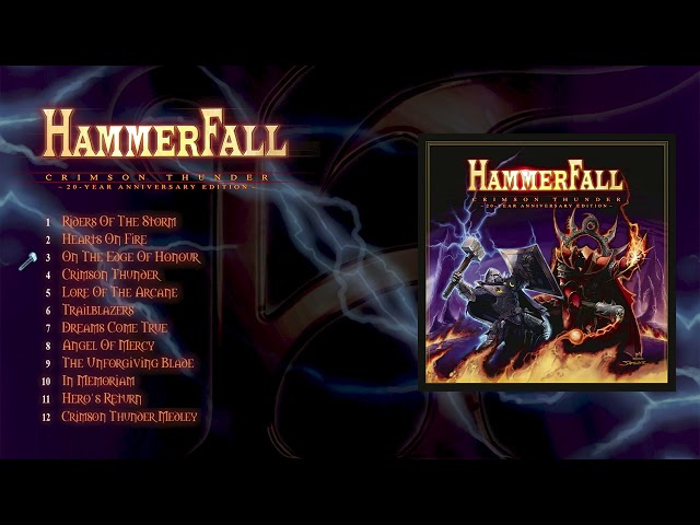 HAMMERFALL - Crimson Thunder 20-year anniversary edition (Full Album) class=