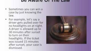First Speeding Ticket - How TO Get It Erased From Your Record