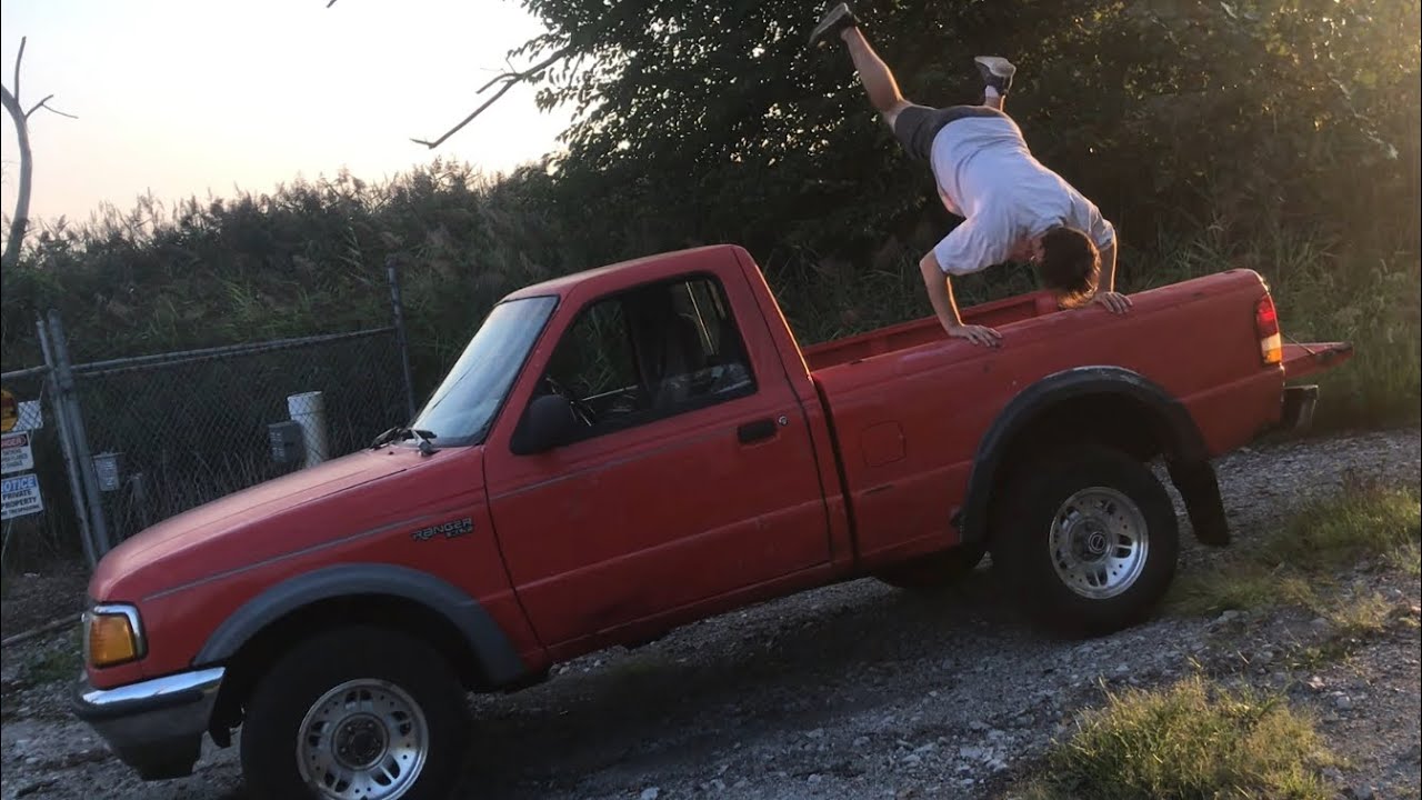 FIRST TIME DRIVING STICK SHIFT 1994 Ford Ranger 3.0 stick shift - YouTube