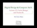 Digital Design & Comp. Arch: L23: Cache Design and Tradeoffs (Spring 2026)