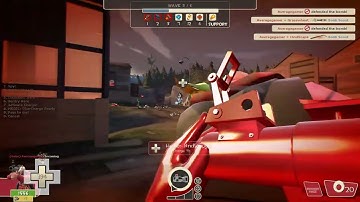 Tf2 MvM: Galvanized Gauntlet Nox - (Adv) Sapphire Tin Can (6 waves) with Custom weapon