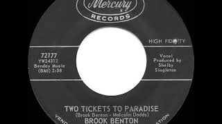 Watch Brook Benton Two Tickets To Paradise video