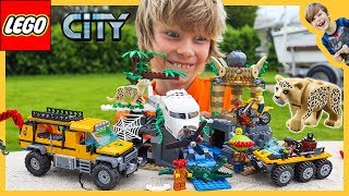 Lego City Jungle Exploration Site - JAGUAR ATTACK!