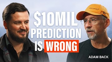 Adam Back: Why Bitcoin Will Reach Parity with Gold