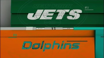 NFL on CBS Amazon prime Game Day Delivery & intro 2019 NYJ@MIA