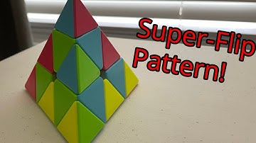 Superflip Pattern Tutorial | Cool Pyraminx Pattern