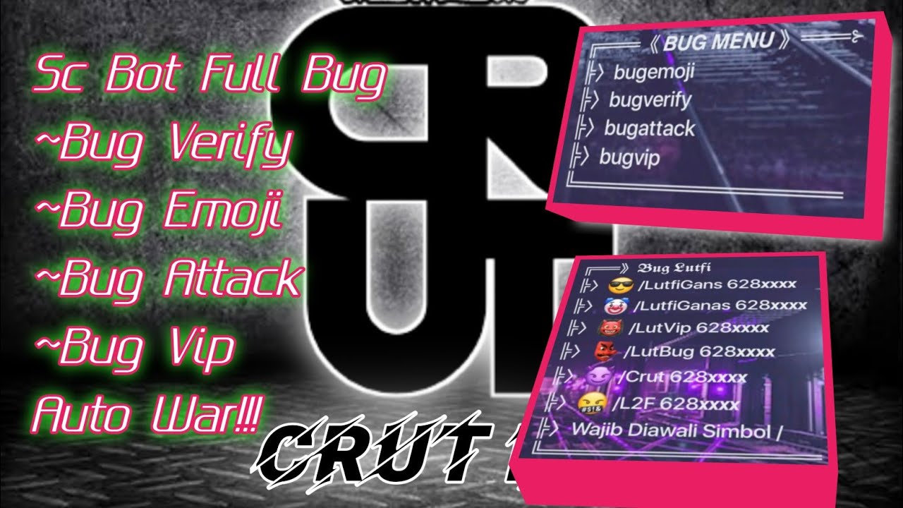 Script Bot Wa Full Bug | Run 24jam | Bug Verify | Bug Attack | Bug ...