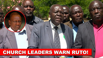 Fireworks as Church leaders send warning to Ruto ahead of 2027 election!🔥