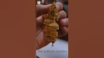 Latest Gold Jhumka Design Jhumka Ka Link Tag Product Me H 