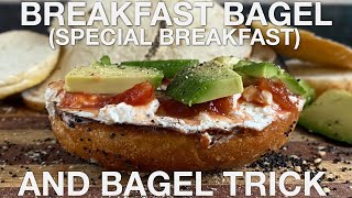 Special Breakfast Bagel  You Suck at Cooking (episode 99)