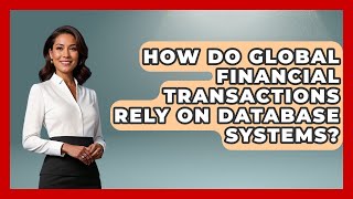 How Do Global Financial Transactions Rely On Database Systems? - Tech Terms Explained