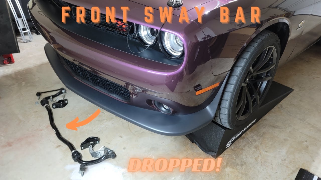 Front Sway Bar Removal and Weight from a 2020 Dodge Challenger R/T Scat