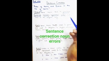 #Noun errors#class # sentence correction # correction#cssmcq #spscpastpapers #fpsc
