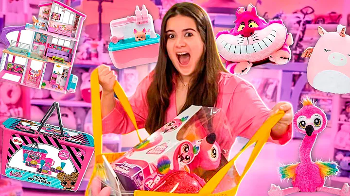 COMPRANDO TUDO DA COR ROSA POR UM DIA!!! SEM LIMIT...