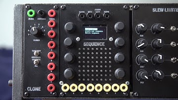Sequence Module demo, 3dPdModular