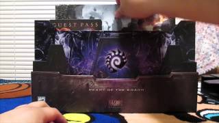 Starcraft 2: Heart of the swarm collectors edition unboxing