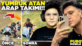 Yumruk Atip Arti̇sli̇k Yapan Arap Takimin İçi̇nden Geçti̇m - Pubg Mobi̇le