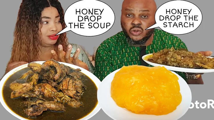 SHE HIDE THE (STARCH) WHEN I WAS PRAYING | GOAT MEAT BITTER LEAF SOUP WITH STARCH | MUKPRANK