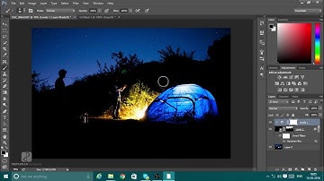 Adobe Photoshop CC Tutorial | How to add Stars in an Image